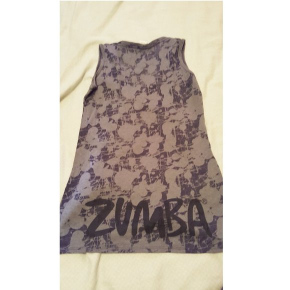2/$20 Burnout Zumba Sheer Tank Shirt - Picture 7 of 10